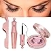 Magnetic Eyelashes with Eyeliner Magnetic Eyeliner with Advanced 3D Eyelashes Magnetic Eyelashes with Natural Look Reusable Magnetic Eyeliner Kit