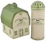 Deere Vintage Logo Salt and Pepper Shaker Set