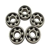 Gotd High Speed 608 Hybrid Ceramic Center Bearing for Fidget Finger Spinner Toys Y5B6 (Silver)