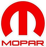 MOPAR red & white sticker decal