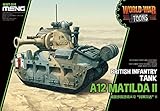MNGWWT014 Meng World War Toons - British Infantry Tank A12 Matilda II [Model Building KIT]