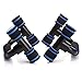 MythGeek Push up Pushup Bars Stands Handles Set for Men and Women Workout - Blue