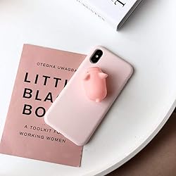 UnnFiko Squishy 3D Cartoon Pig Case Compatible with