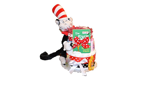 dr seuss diaper cake