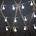 Dailyart Globe String Light, LED Starry Light Fairy Light for Wedding,Xmas Party (White, Battery-Powered, 13feet/4meters)