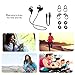 Bluetooth Headphones, MiluoTech Sweatproof Wireless Sports Earphones, Bluetooth v4.1 Noise Cancelling In-Ear Stereo Headset, Secure Ear Hooks Design with Microphone