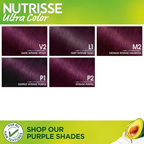 Garnier Nutrisse Ultra Color Nourishing Permanent Hair Color Cream, L1