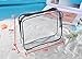 Louise Maelys 3 Packs Clear Cosmetics Bag Waterproof Travel Bag Toiletry Organizer Case Medium