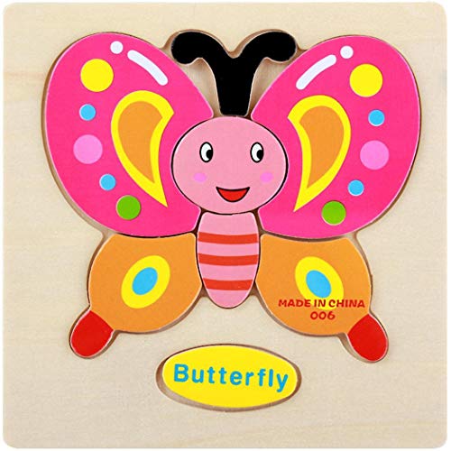 Kaimu Baby Wooden Puzzle Three Dimensional Educational Toys Early Kids Development Toy Pegged Puzzles
