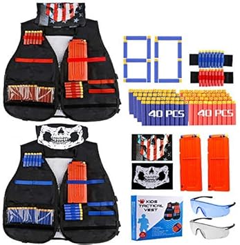 chaleco nerf juguettos