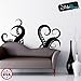 Giant Octopus Tentacles Wall Decal Sticker - Black, 27