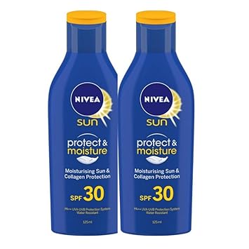 Nivea Sun Moisturising Lotion SPF 30, 125ml (Pack of 2)