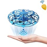 Mini Drones for Kids, Flying Toys Gift for Boys or Girls Toddlers, Scoot Hands Operated Mini RC Quadcopter UFO Ball Small Orb Easy Flying Indoor Helicopter with Remote Control