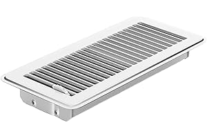 Sturdy Steel Floor Register Cover 11.5x5.5 Inch Easy Installation for Wall Duct Opening Vent Cover