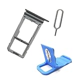 Dual SIM Card Holder Tray w Eject Pin for Samsung