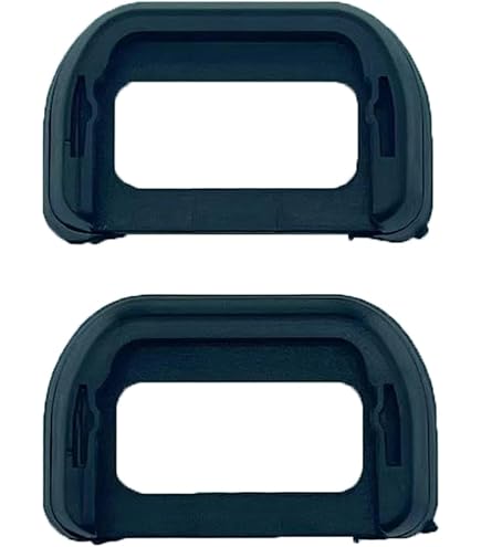 Set Di 2 Coperture Per Mirino EP-11 E 2 Protezioni Hot-shoe Per Sony A6000 A6100 A6300 A6400 A6500 A6600 A7C ZV1