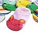Pinksee 5 Pairs Anti Slip Skid Baby Girl Socks Animal Cartoon Infant Shoes Socks 6-18 months