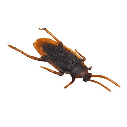 Crazy-Store April Fools Day Simulation Cockroach Tricky Toys Halloween Prank (50pcs)