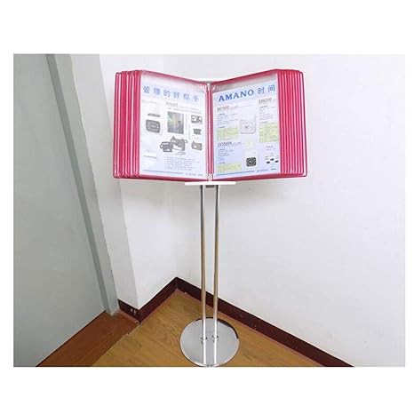 File Holder A4 Vertical Display Folder 20 Pages Page Flippage