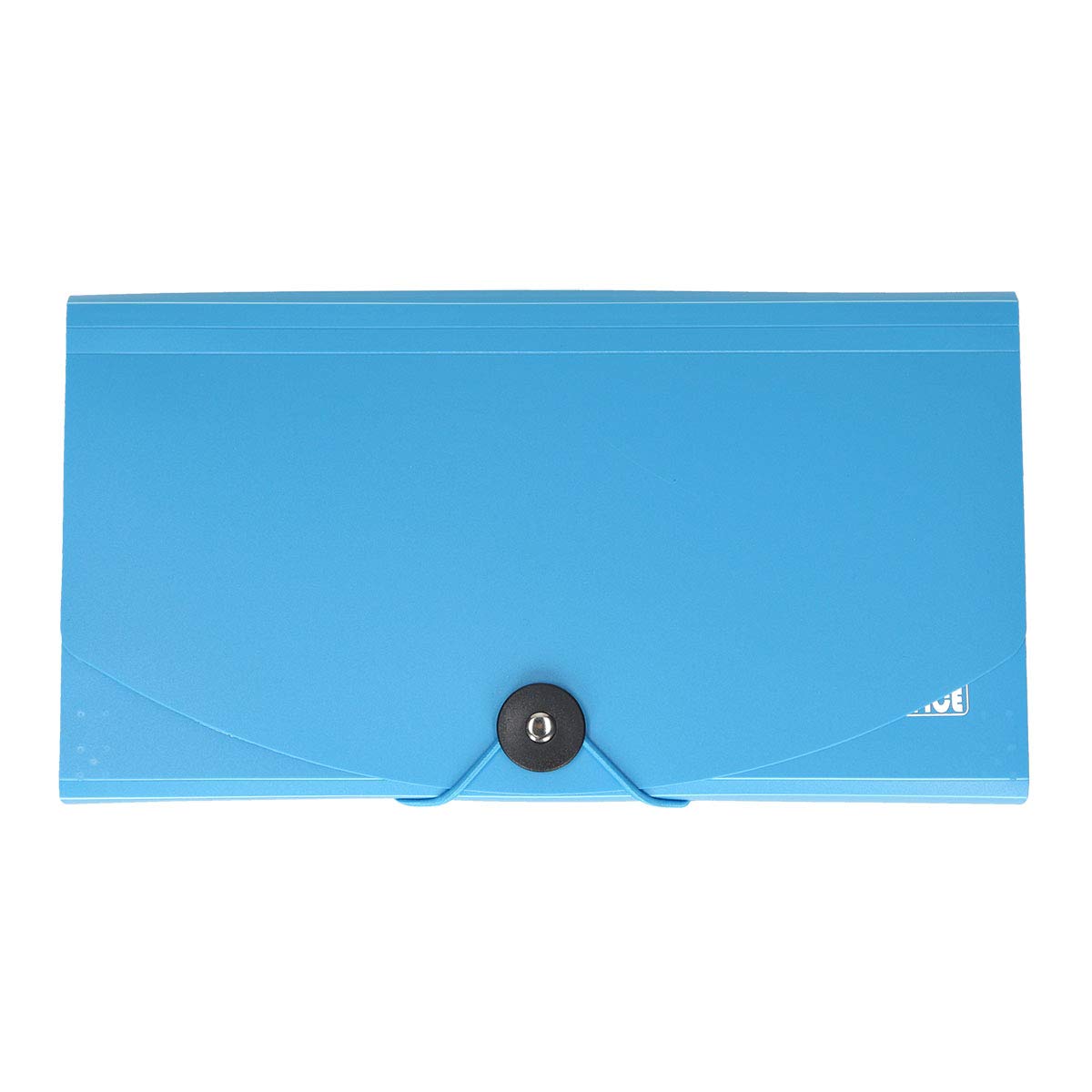 TTO American Style Expanding File 12 Pockets Polypropylene Blue