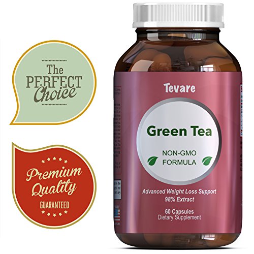 Green Tea Supplement For Men & Women Polyphenol Catechins 75 EGCG