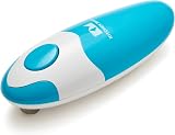Kitchen Mama Auto Electric Can Opener Sky Blue, Battery Operated, Hands Free