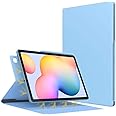 TiMOVO Case for All-New Samsung Galaxy Tab S6 Lite 10.4 Inch 2024/2022/2020, Ultra Slim Lightweight Magnetic Stand Cover Fit Galaxy Tab S6 Lite Tablet - Light Blue