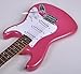 SX RST 3/4 BGMY Short Scale Pink Guitar Package with Amp, Carry Bag and Instructional DVD