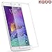 KABB Galaxy Note 4 Tempered Glass Screen Protector, 0.3mm Ultra Thin 2.5D HD Round Edge Anti-scratch, Anti-fingerprint, Bubble Free