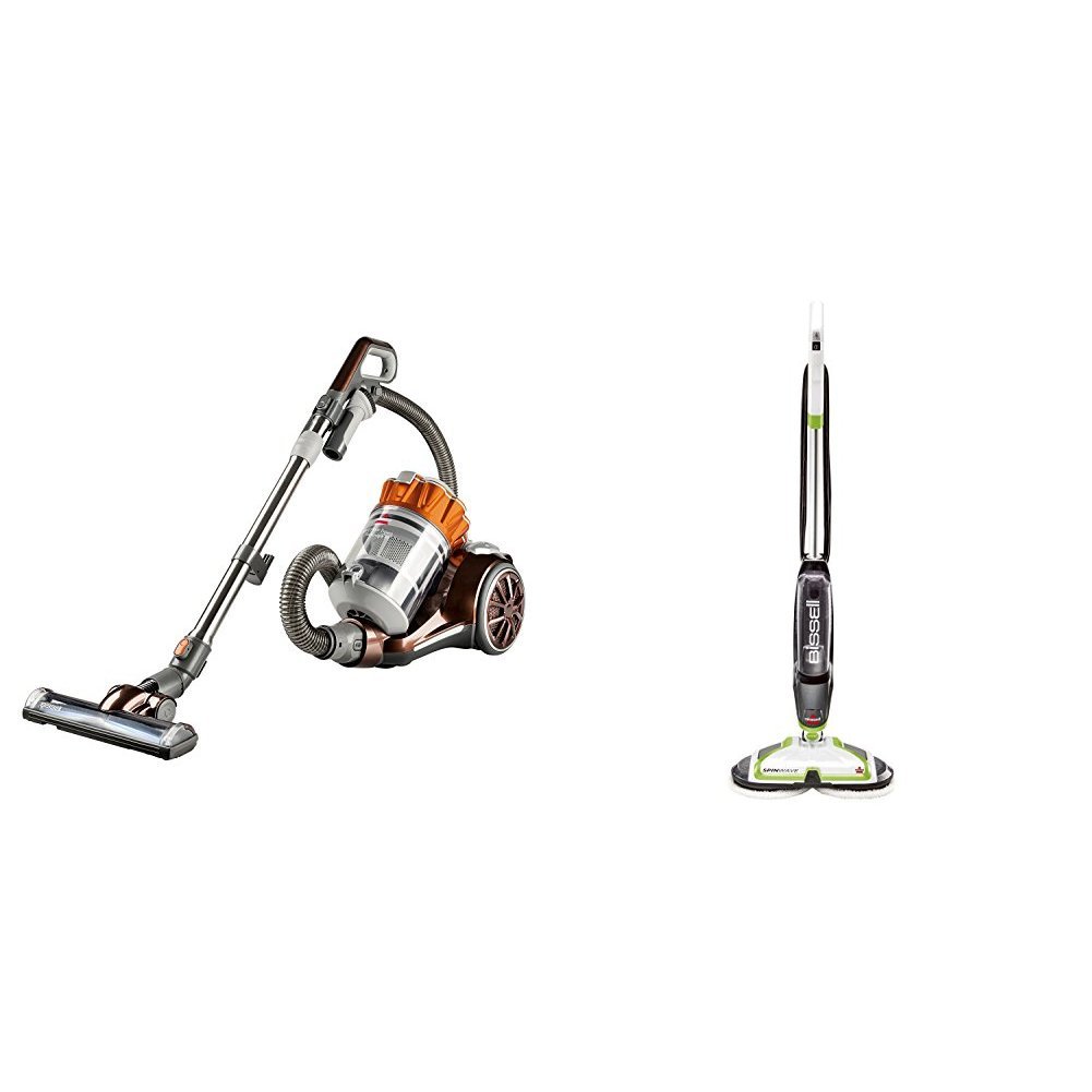 Vacuums 1547 Bissell Hard Floor Expert MultiCyclonic Bagless Canister