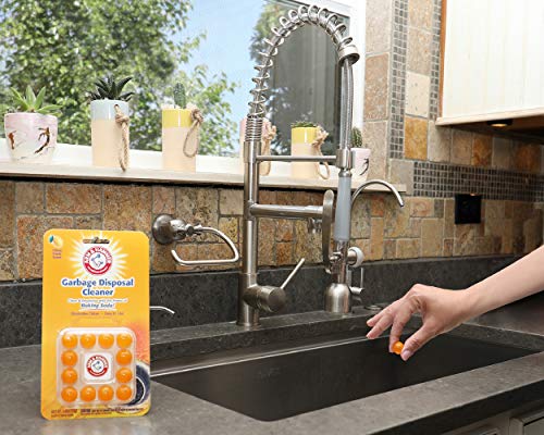 image for Arm & Hammer 12-Count Sink Garbage Disposal Cleaner, Freshener & Deodo