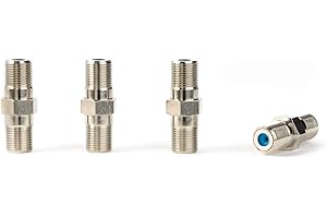 AG Cables - Coax Cable Extension Coupler (Female to Female) Connects Two Coaxial Video Cables for Coax F81, Cable TV, and Cab