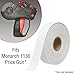 White Pricing Labels for Monarch 1136 Price Gun – Case of 8 Sleeves, 64 Rolls Value Pack - 112,000 Price Marking Labels – with Ink Rolls Included