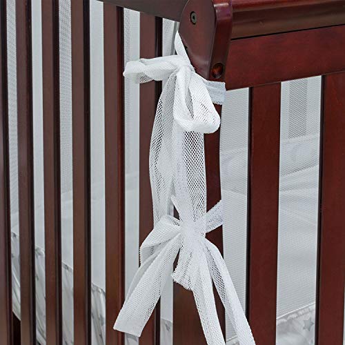 Houseables Baby Crib Safety Net, Mosquito Babies Bed Netting Tent
