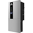 SUNGOLDPOWER 11.4KW 48V Hybrid Solar Inverter UL1741,120V/240V Split Phase, AC Coupling,Built-in 3 MPPT Solar Controllers,Grid tie Inverter,Parallel 9 Units, for On/Off Grid System (11.4KW 48V)