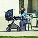 Evenflo Pivot Modular Travel System, Lightweight Baby Stroller, Sleek & Versatile, Easy Infant Car Seat Transfer, Oversized Storage Basket, Travel Stroller, 3-Panel Canopy, Navy