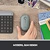 Logitech-Pebble-Wireless-Mouse-Bluetooth-Or-24-GHz-with-USB-Mini-Receiver-Silent-Slim-Computer-Mouse-with-Quiet-Click-for-LaptopNotebookPCMac-Eucalyptus Logitech Pebble Wireless Mouse with Bluetooth or 2.4 GHz Receiver, Silent, Slim Computer Mouse with Quiet Clicks, for…