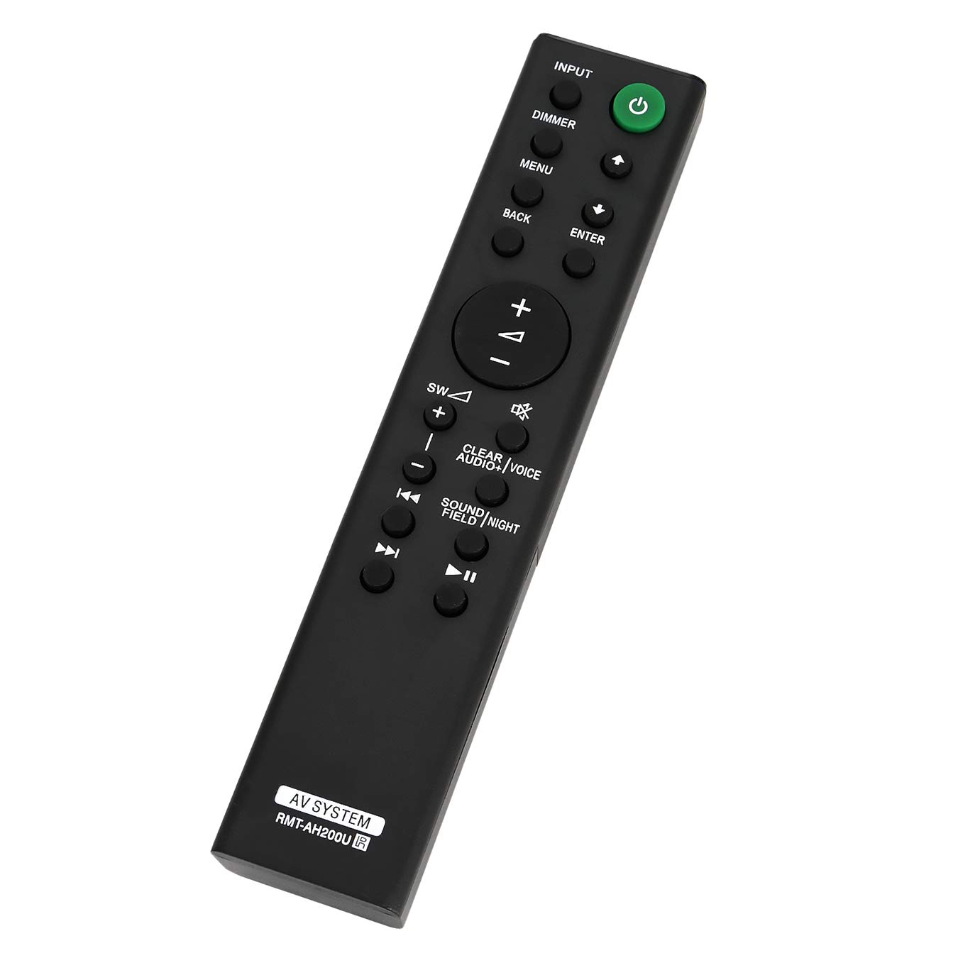 VINABTY RMT-AH200U RMTAH200U Replacement Remote Control Fit for Sony AV System Soundbar SS-RT3 HT-CT390 SA-CT390 HT-RT3 SA-WRT3 SA-CT390