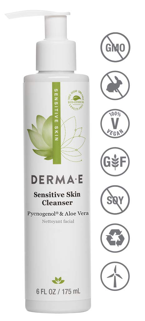 derma e cleanser sensitive skin