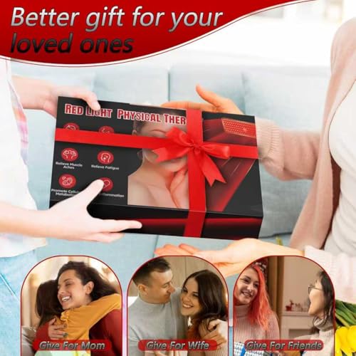 Luz Infrarroja para Terapia, Red Light Therapy 660nm 850nm, Lampara Infrarrojos Fisioterapia con Soporte Ajustable, Adecuado para Fisioterapia, Cuidado de la Piel y Alivio del Dolor