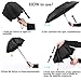 OCEANA&SP Travel Compact Golf Windproof Resitant Umbrella For One Handed Operation with Slip-Proof Handle