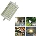 R7S 118mm Led Light 30W 270 Degree R7S Lamp Replace 300W Halogen Lamp AC 85V-240V LED with Cooling Fan Professional Outdoor Light Energy-Saving Green and Health Light (Cool White)