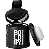 BOLDIFY Hairline Powder (LARGE, 10g) - Root Touch Up Hair Color for Gray Coverage - Bald Spot Concealing Hair Powder for Wome