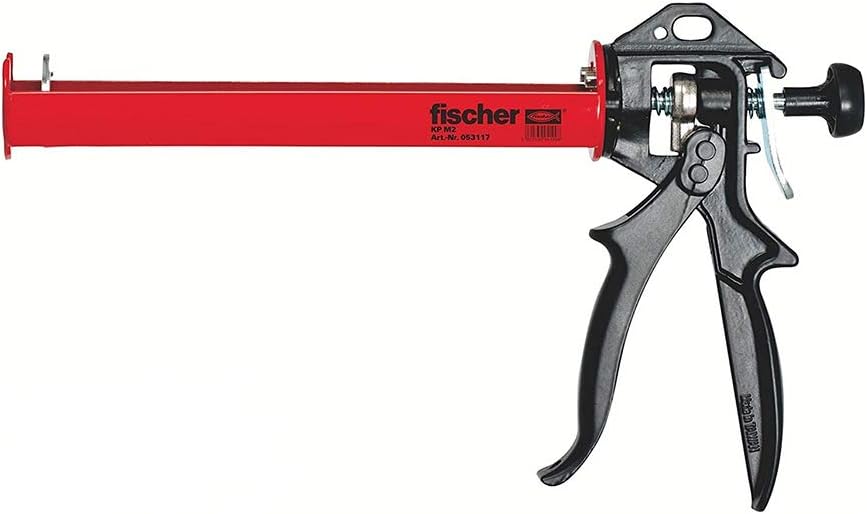 Fischer - 53117, KP M2 Silicone Gun, Red, Taglia Unica