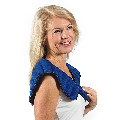 Kozy Collar Microwavable Heating Pad - Extra Large - Shoulder Wrap - for Bursitis, Tendinitis and Frozen Shoulder Relief & Relaxation