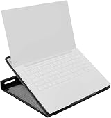 Amazon Basics Ventilated Adjustable Ergonomic Laptop Stand 10–17.3 in Black view 5