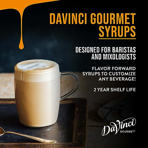 DAVINCI GOURMET CLASSIC CAKE BATTER SYRUP, 25.4 FLUID OUNCES (PACK OF 1)