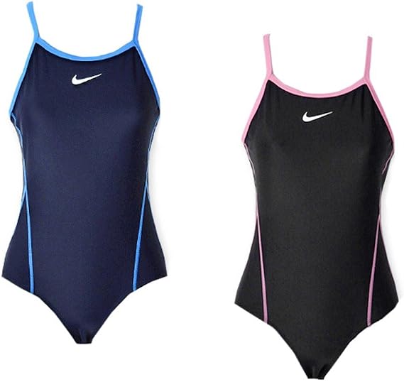 Amazon Co Jp ブラック 170cm 子供 スクール水着 スイムウエア Nike ナイキ 女の子 ワンピース Yバック はっ水 ロゴ 配色ステッチ 女児 ジュニア 服 ファッション小物