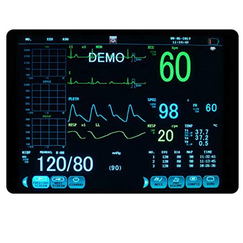 Enshey Portable Multi-Parameter Patient Monitor 12 Inch
