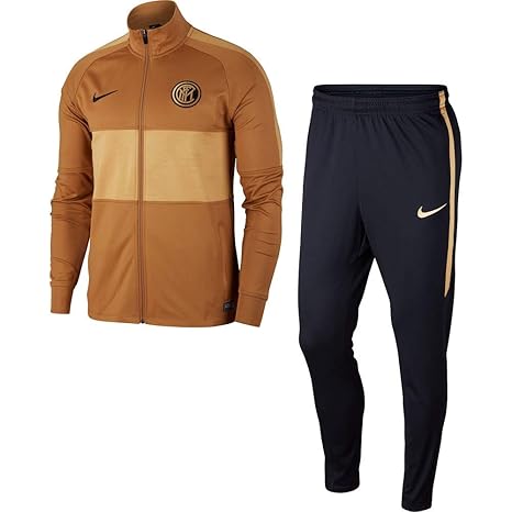 tuta nike nera e oro uomo